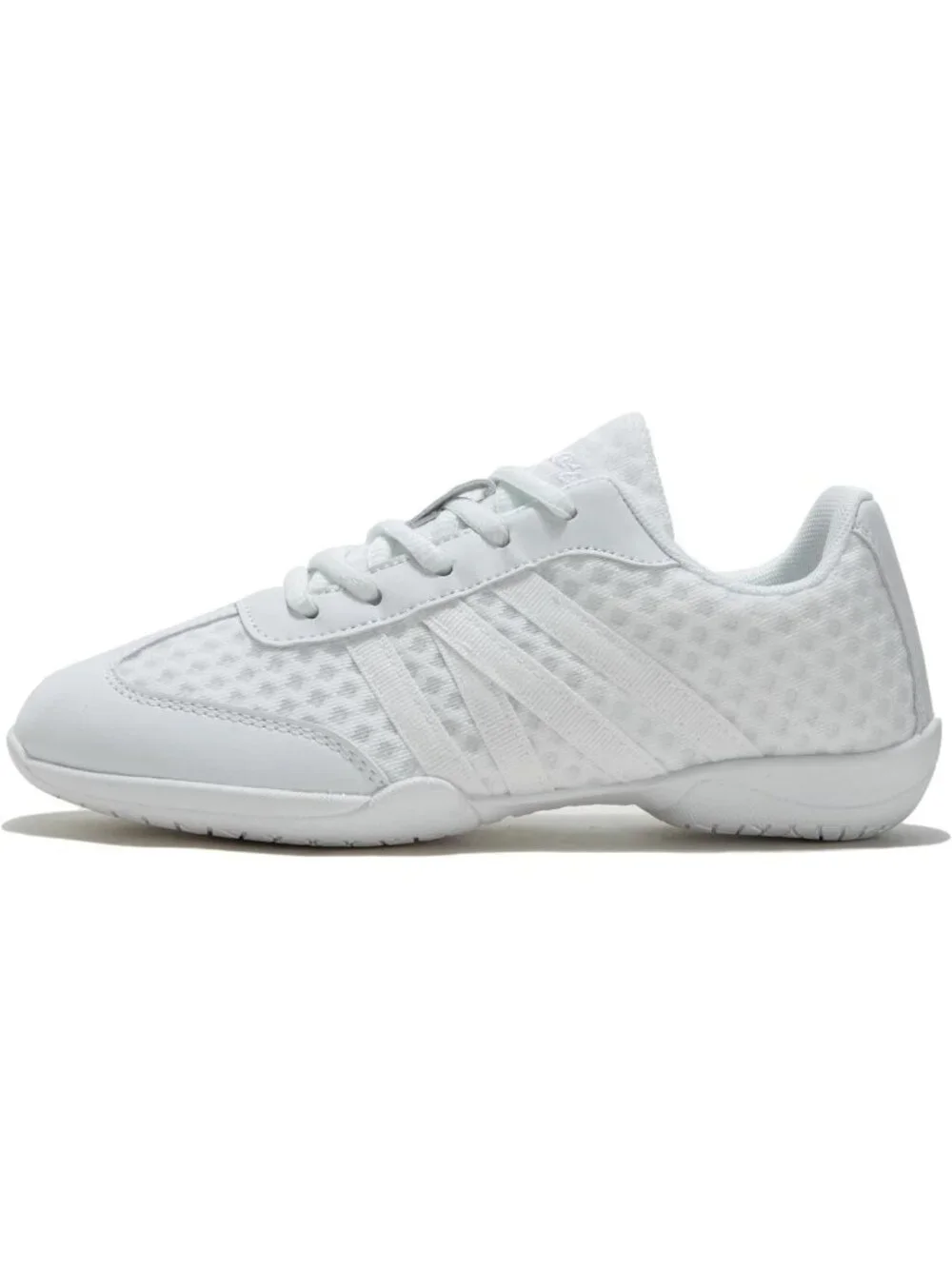 White Cheer Shoes for Girls & Women - Comfortable Athletic Sneakers for Dance